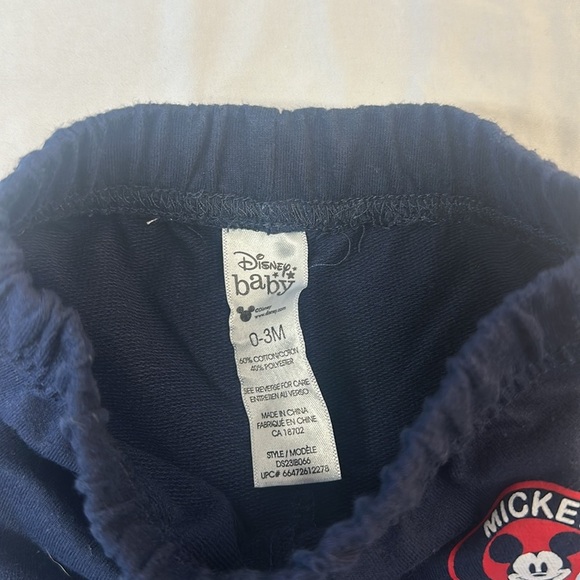 Disney - Mickey Mouse - 2 piece newborn outfit/set. Size 0-3 months - Picture 6 of 7